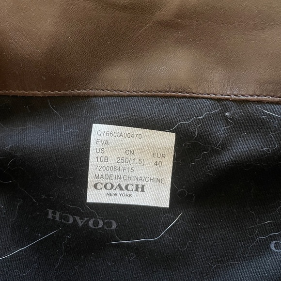 Coach Brown leather boots - Picture 3 of 10
